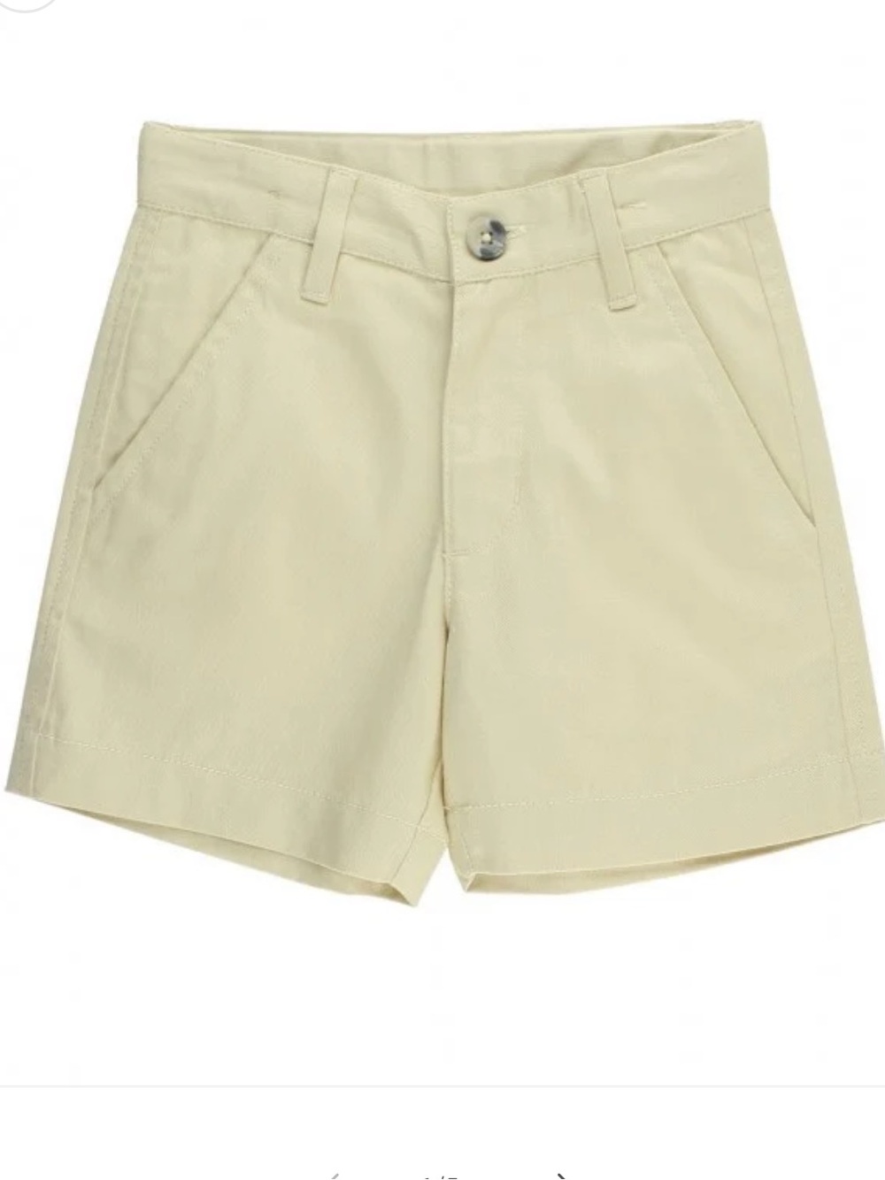 Women’s Cream Bermuda Shorts – Tailored Summer Staple